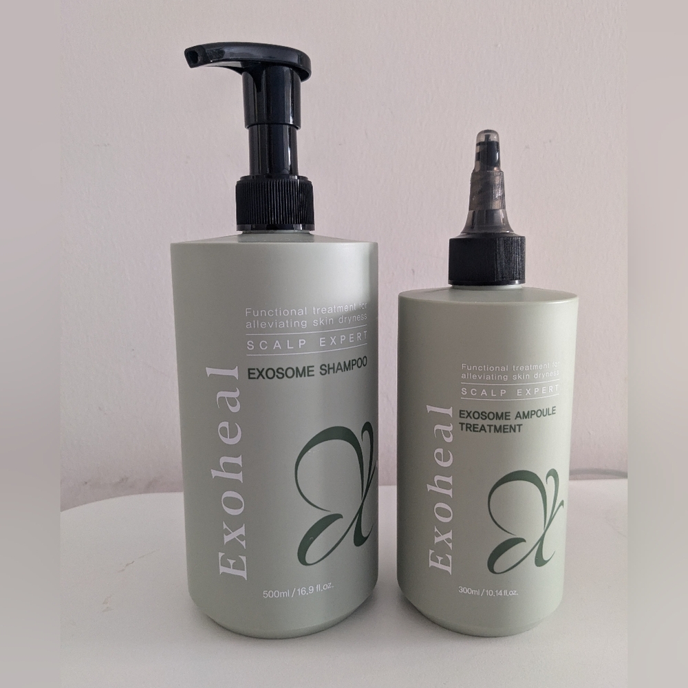 Exhoheal Morivive shampoo and scalp treatment